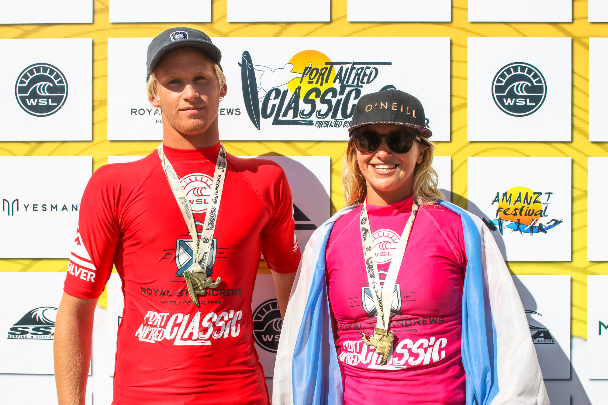 WSL Mens and Womens Winners